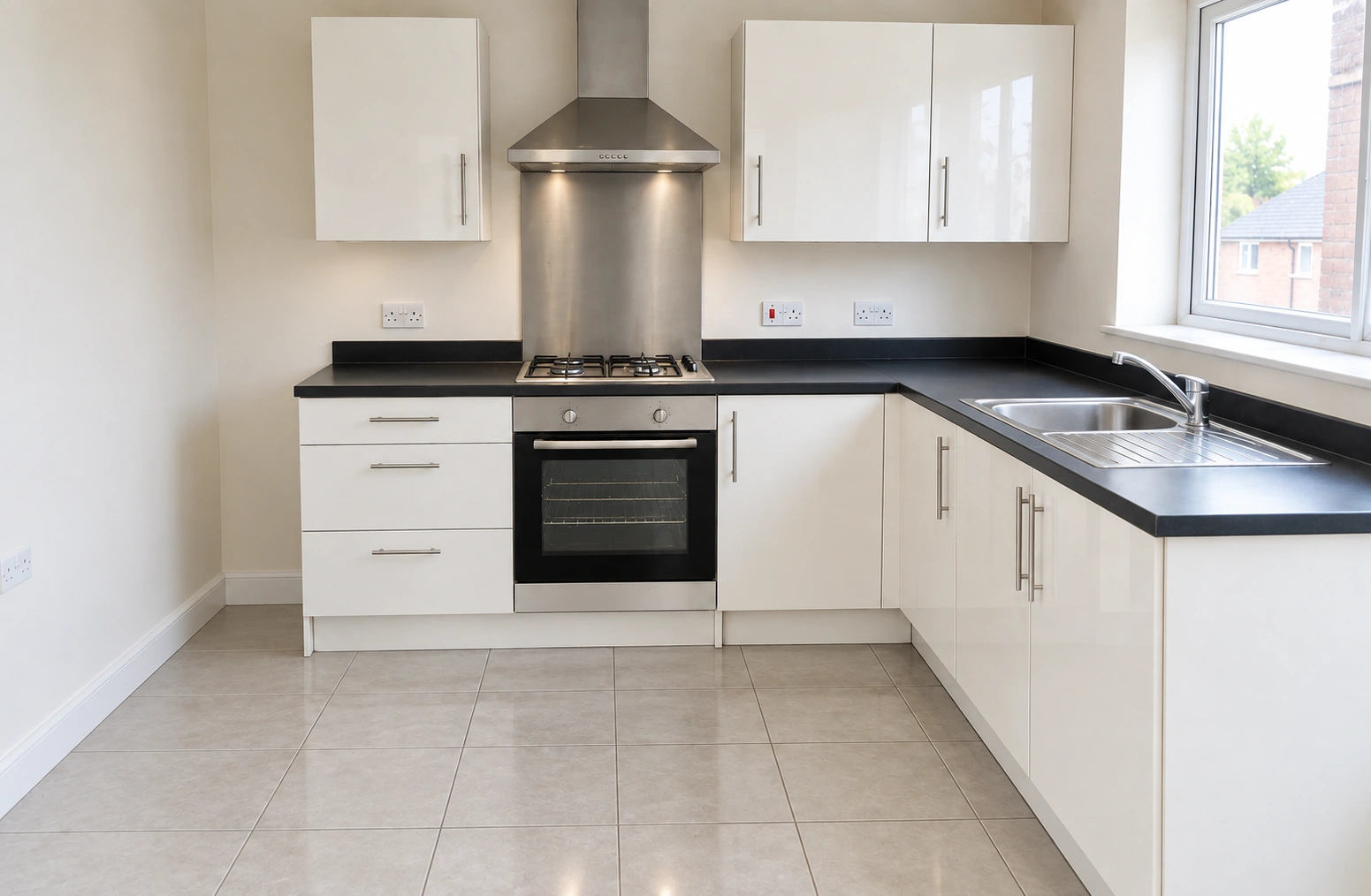 End of tenancy property after professional cleaning